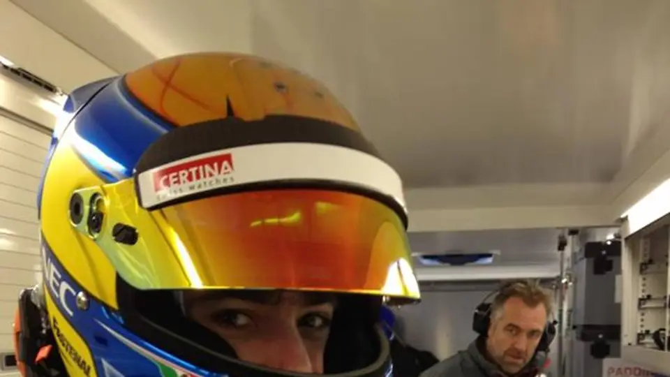 Prueba Esteban Gutiérrez el Sauber C31 Ferrari