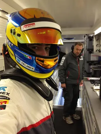 Prueba Esteban Gutiérrez el Sauber C31 Ferrari