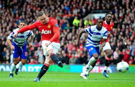 El equipo de Sir Alex Ferguson se aleja del City. FOTO: AP