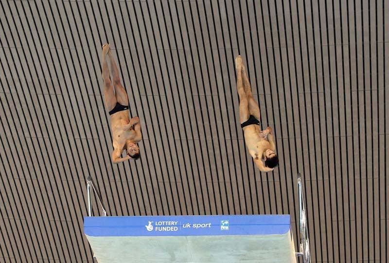 La dupla se llevó la medalla de plata en la Copa del Mundo. FOTO: EFE