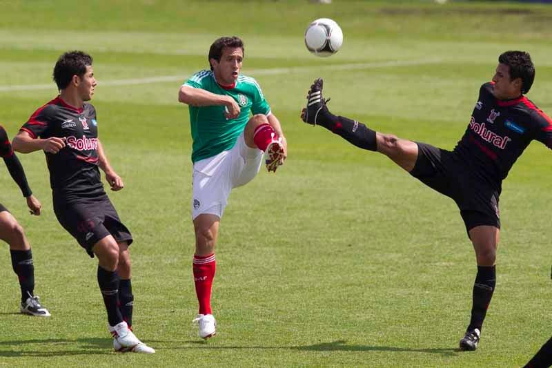 Pese al resultado, la selección Sub-23 tiene que trabajar en la contundencia. FOTO: CÉSAR VICUÑA