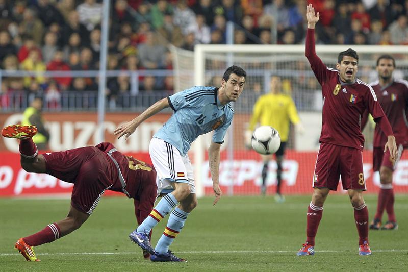 España ofreció diversión en la cancha. FOTO: EFE