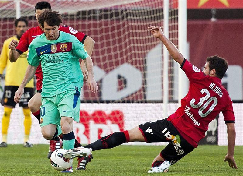 Lionel Messi  marcó al minuto 26.FOTO: EFE