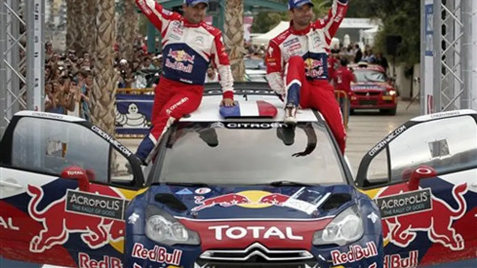 Sebastien Loeb triunfa en Grecia