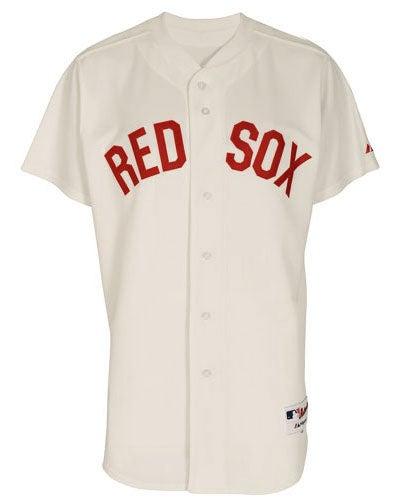 La franela que los Medias Rojas utilizaron hace 100 años (FOTO: MLB)