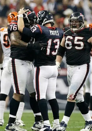 Foster guía el triunfo de Houston 31-10 sobre Bengalíes