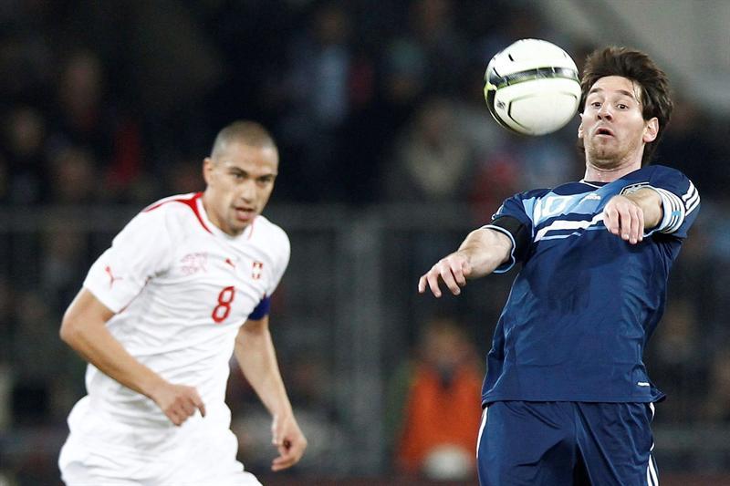 Suiza se enfrenta a Argentina en duelo amistoso por Fecha FIFA. FOTO: EFE