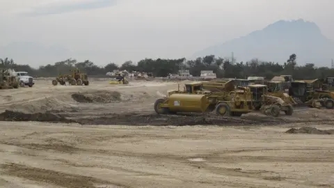 Intensa actividad en la construcción del Nuevo Estadio Rayado