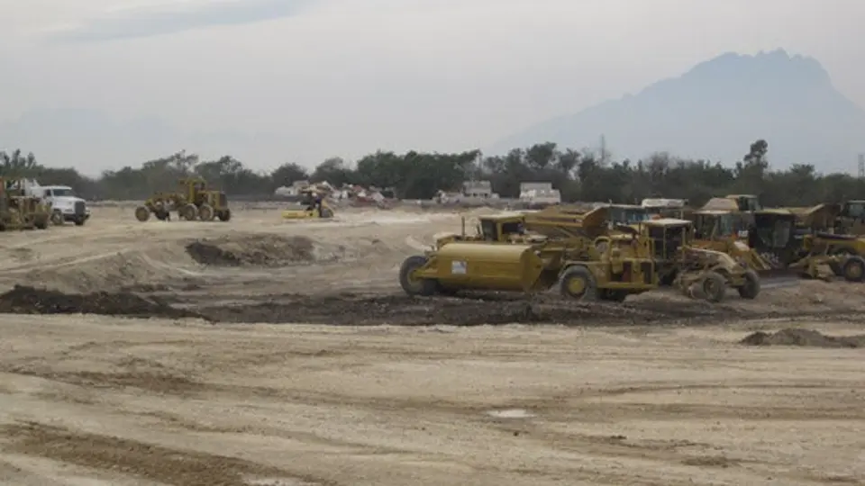 Intensa actividad en la construcción del Nuevo Estadio Rayado