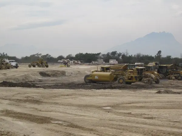 Intensa actividad en la construcción del Nuevo Estadio Rayado