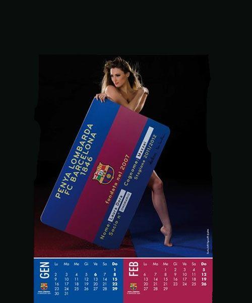 El calendario causa sensasión en Italia. FOTO: INTERNET
