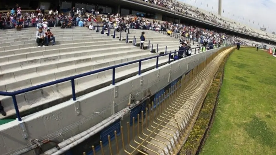 El Olímpico Universitario tuvo su primer partido sin mallas
