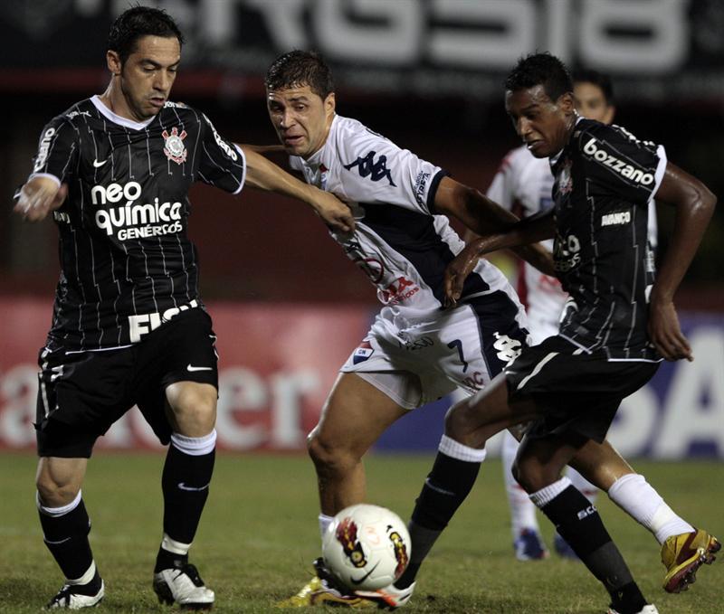 Nacional enfrenta a Corinthians en la Copa Libertadores. FOTO: AP