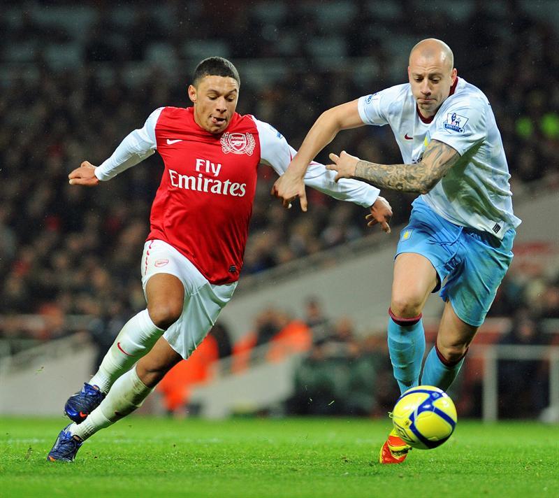Arsenal consigue una espectacular remontada y eliminó con 3-2 al Aston Villa de la FA CUP. FOTO: EFE