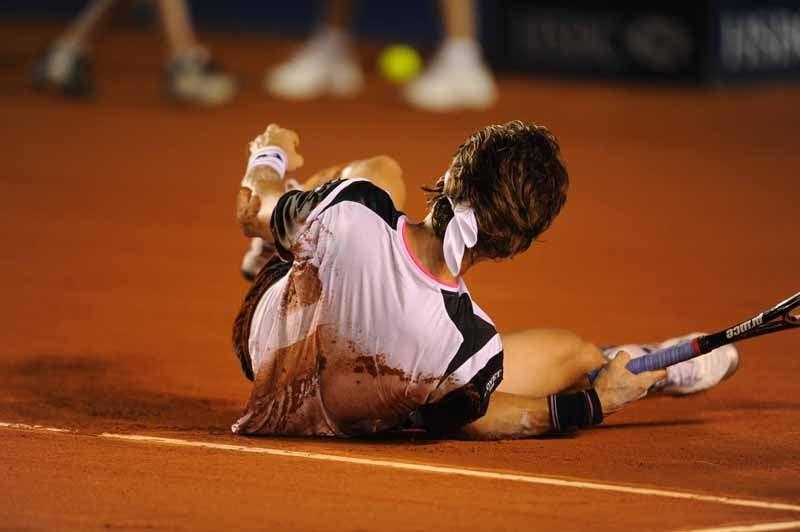 Ferrer cierra la carrera en singles del mexicano. FOTO: ULISES BRAVO
