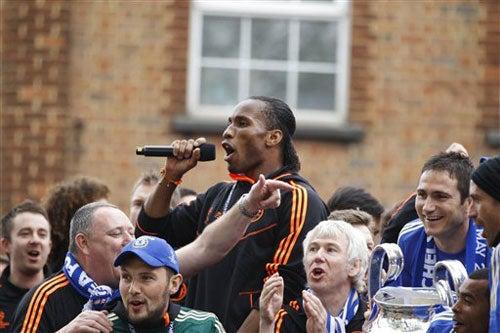 Drogba fue de los más animados | AP