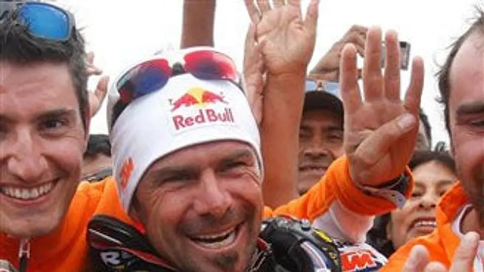 Despres se corona en motos y Peterhansel en autos del Rally Dakar