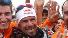 Despres se corona en motos y Peterhansel en autos del Rally Dakar