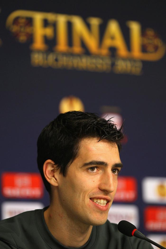 Andoni Iraola en rueda de prensa | EFE
