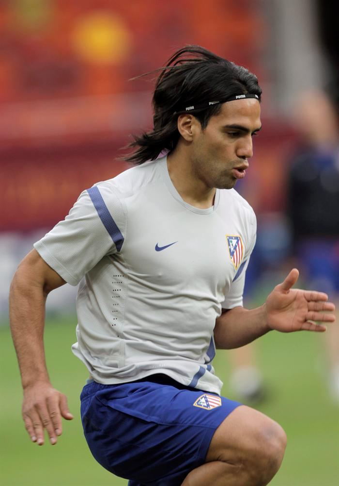 Falcao durante el entrenamiento | EFE
