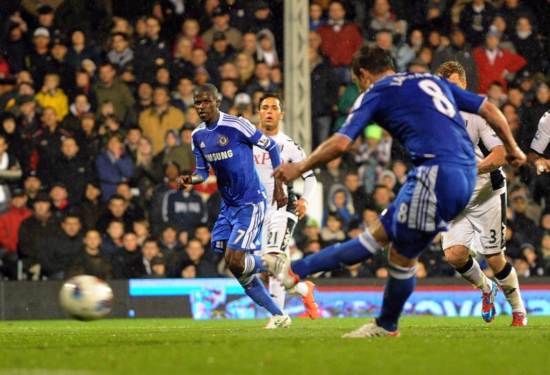 Fulham y Chelsea empatan a uno. FOTO: EFE
