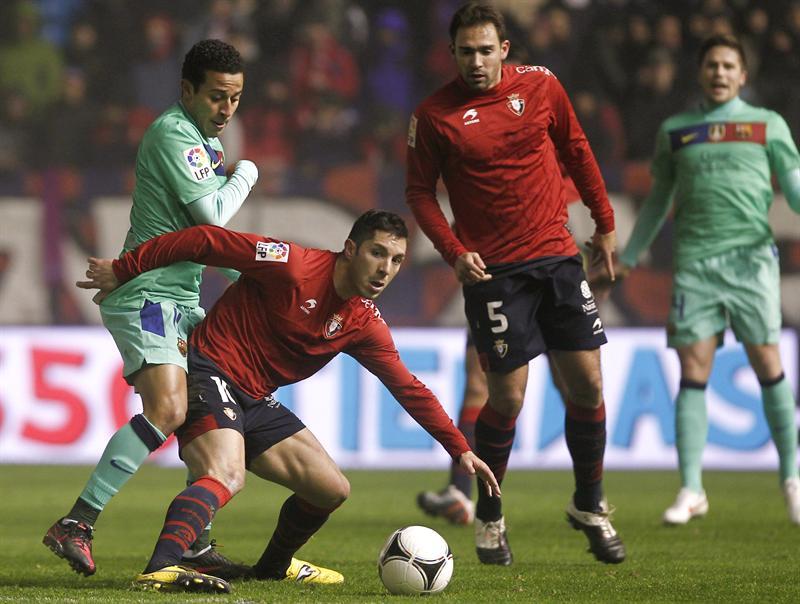 El Barcelona enfrenta al Osasuna en duelo de Copa del Rey. FOTO: EFE