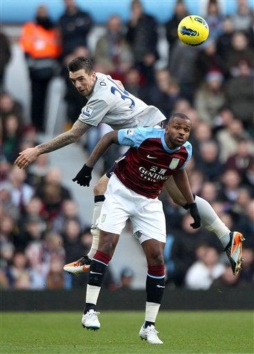 Aston Villa y Everton dividen puntos. FOTO: AP