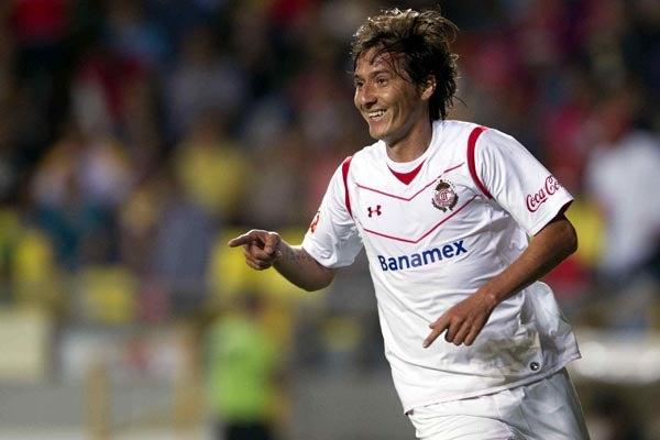 Torres marcó el segundo de los Diablos. FOTO: MEXSPORT
