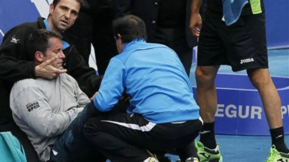 Juez de línea se desmaya en el Masters de Madrid