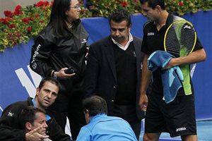 Juez de línea se desmaya en el Masters de Madrid