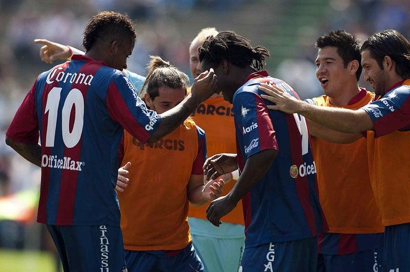 El Puebla no hizo mayores modificaciones tras el primer tanto en contra. FOTO: MEXSPORT