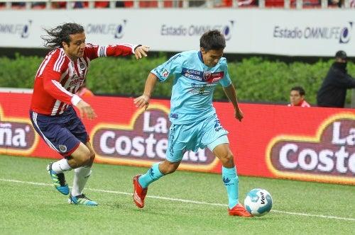 Reynoso intentó frenar los embates de Atlante (FOTO: JORGE BARAJAS)