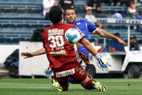 Aburrido empate entre Cruz  Azul y Pachuca. FOTO: MEXSPORT