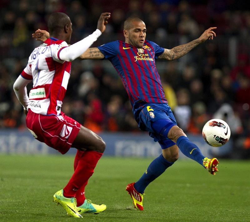 ELos blaugranas inició dominando al rival. FOTO: EFE