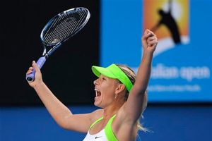 Sharapova gana y enfrentará a Azarenka en final de Australia