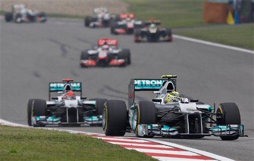 Nico Rosberg logró su primera victoria en Fórmula Uno. FOTO: AP