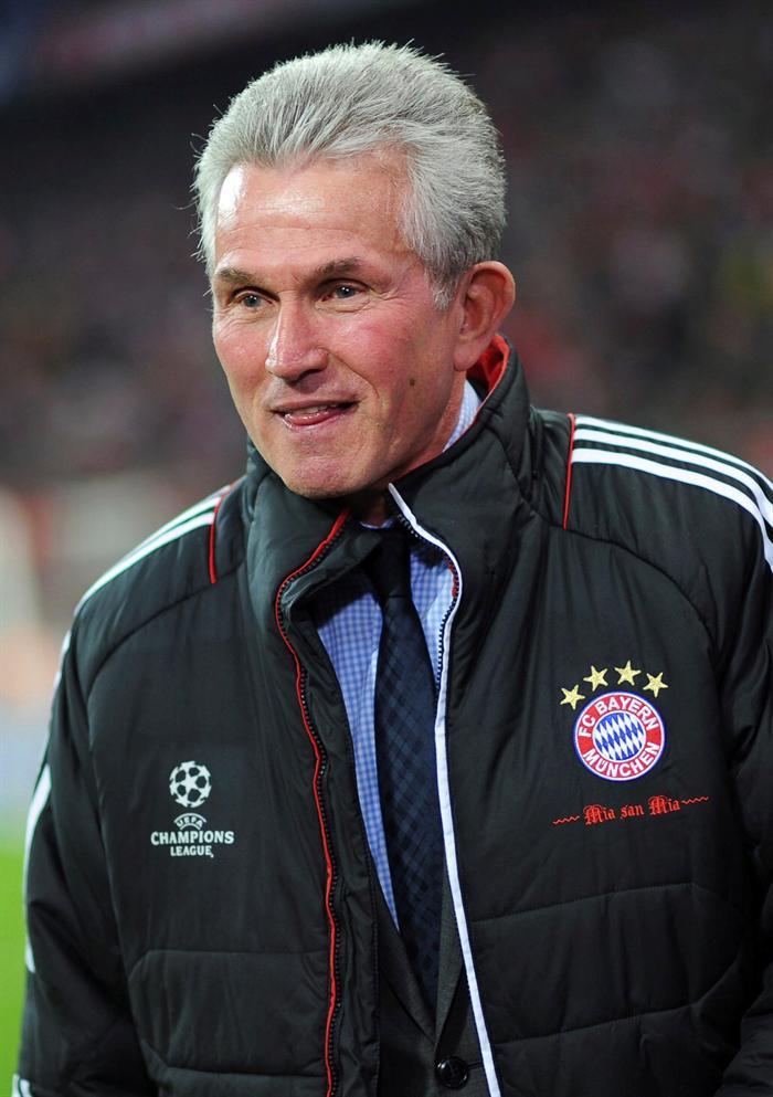 Jupp Heynckes en el banquillo. FOTO: EFE