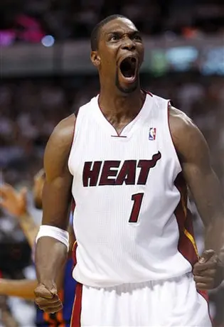 Chris Bosh, fuera por tiempo indefinido