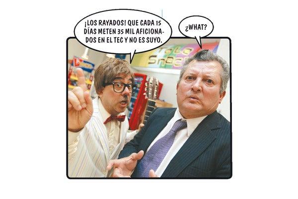 Los Trallazos del Pini con el técnico Vitor Vuce-teach