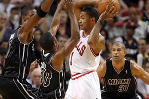 Miami consiguió el triunfo 97-93 sobre Bulls