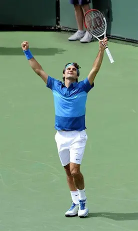Federer vence a Isner en la Final de Indian Wells