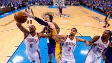Lakers son aplastados por el Thunder