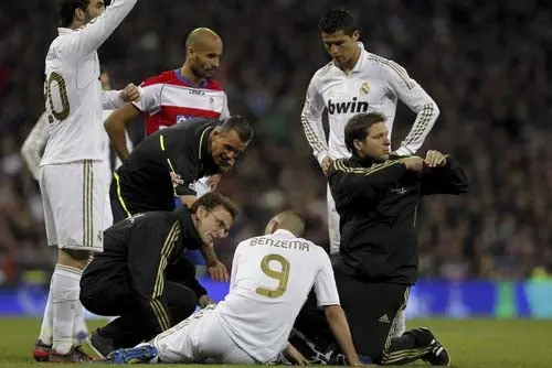 Esperan que Benzema se recupere para la Copa del Rey