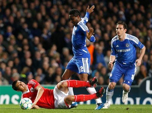Benfica salió con todo. FOTO: AP