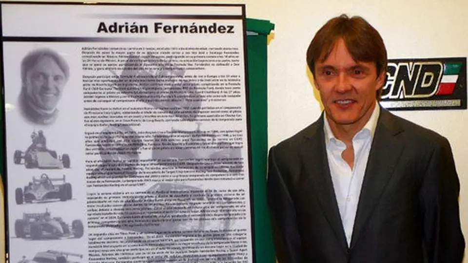 "Nunca me voy a retirar": Adrián Fernández