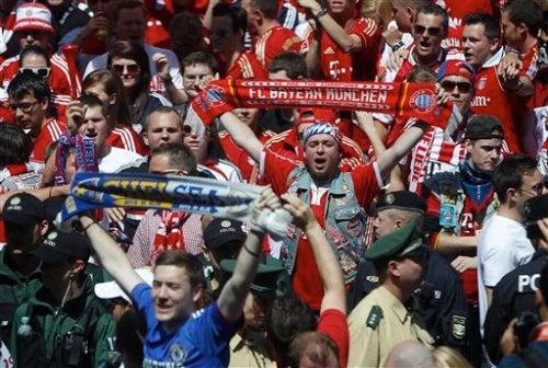 Los aficionados esperan la gran Final de Champions League | AP