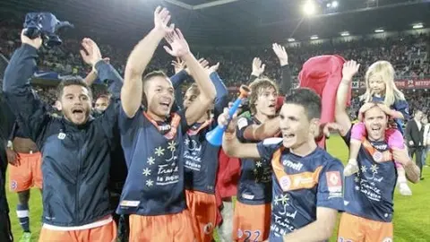 Montpellier derrota al Auxerre y gana la primera Liga en su historia