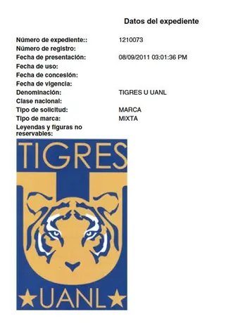 La UANL deja ver el nuevo escudo de Tigres