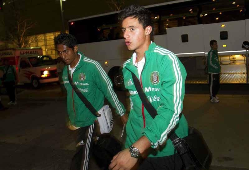 Llegaron al aeropuerto Dallas-Fort Worth pasadas las 19:00 hrs. FOTO: MEXSPORT