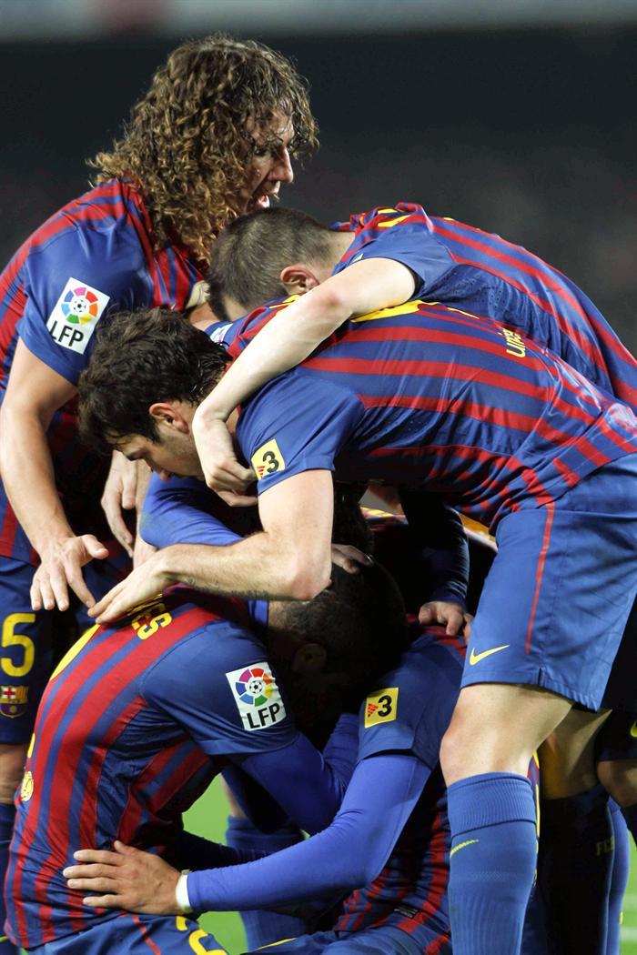 Los culés lograron la victoria en un juego equilibrado. FOTO: EFE